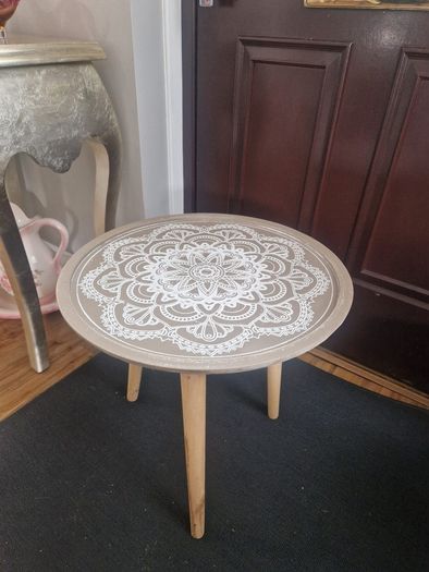 Wooden side table