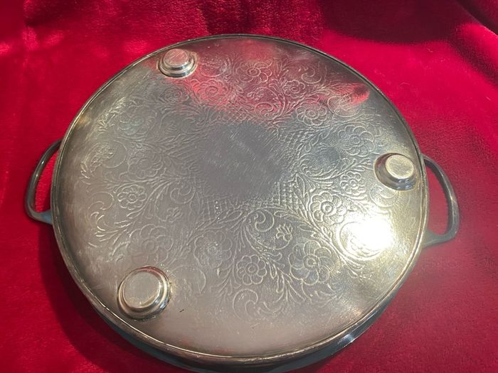 Silver plated tray