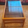 Rattan coffee table with glass top Image 2