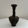 Antique Japanese Meiji Period Bronze Vase (High Relief Birds & Blossoms)  c.1890 to 1910 Image 2