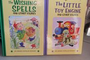 2 vintage enid blyton hardback books