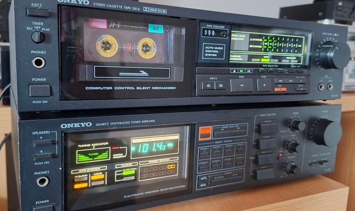 Onkyo TA-200 Deck + Onkyo TX-200 Amplituner