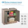 Under Sink Storage Cabinet Floor Standing Cupboard w/ Adjustable Shelf Bathroom Cabinet 2 Doors  (FREE SHIPPING) Image 5