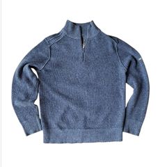 Thomas Browne Lambswool Quarter-Zip Sweater