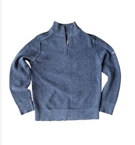 Thomas Browne Lambswool Quarter-Zip Sweater