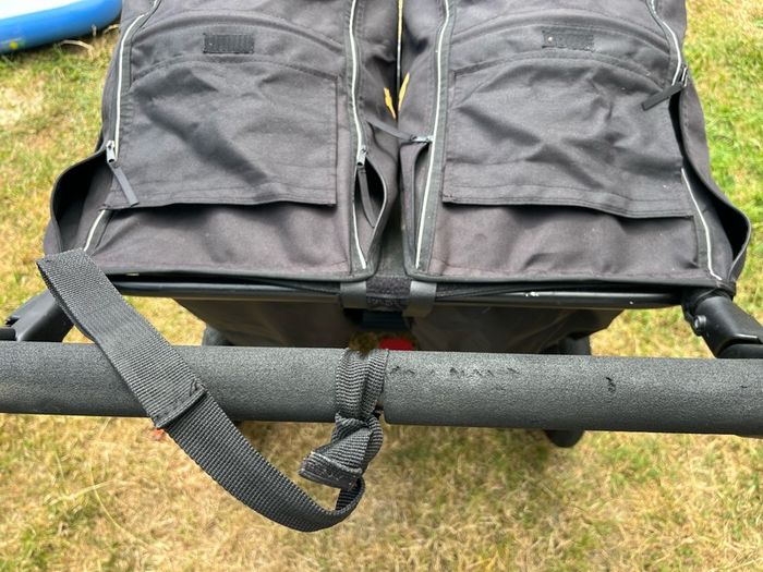 Out and about double buggy