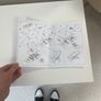 podiatry Bed, split leg levels. Tray holder Image 7