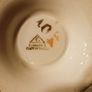 Vintage Chocolate Porcelain Red Rose Design. Image 10