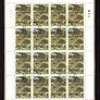 2002 Ireland Native Irish Mammals (41c Badger, 50c Otter, 57c Red Squirrel & E1 Hedgehog) Commemorative Stamp Sheetlet Fine Used with Dublin CDS cancel of 23rd April 2002 (Frist day of issued) on envelope extract. Image 5