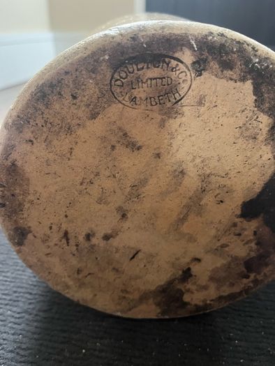 Antique WW1 SRD Rum Crock