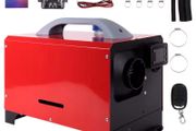 New 12V 5kw Diesel Car Heater Car Parking Air Heater Fast Warm Fast Heating Vehicle Preheating System with LCD Thermostat Remote Control Automatic Shutdown Safety Protection