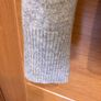 Cardigan grey pure new wool. Image 6