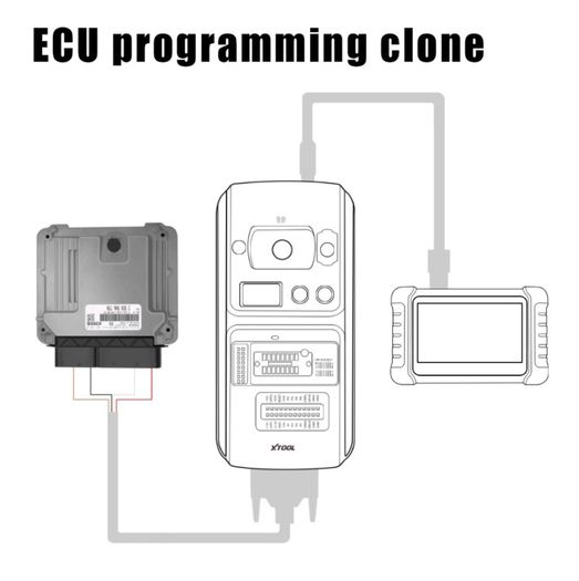 XTOOL KC501 Professional Car Key Chip Programmer For Benz Infrared Key ECU Reader EEPROM Chip Reading