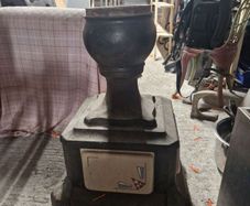 French Cast Iron Enamel Stove