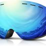 Ski goggles, Mens Women Skiing goggles Adults Over Glasses OTG Anti-fog Frameless For Snowboard Jet Snow, UV Protection Sunglasses Image 2