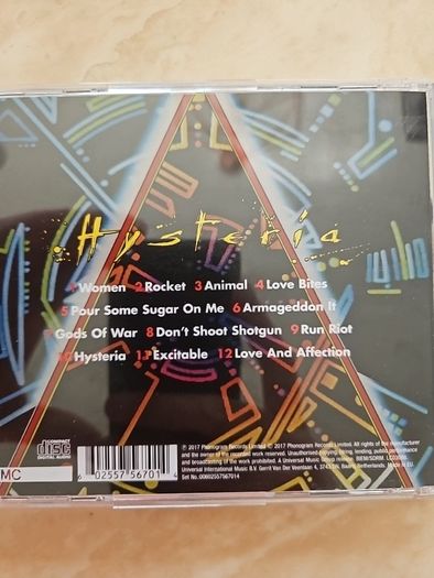 Def Leppard CD - Hysteria