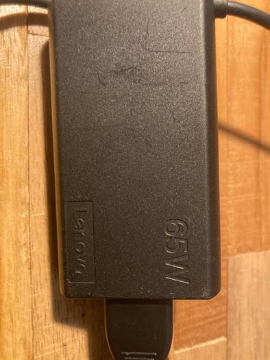 Lenovo laptop charger 65w usb type c charger