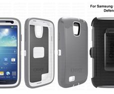 Samsung Galaxy S4 OtterBox Defender series case - Glacier