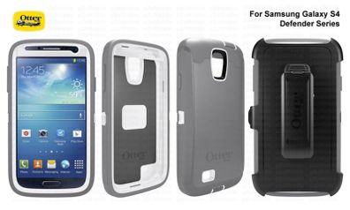 Samsung Galaxy S4 OtterBox Defender series case - Glacier