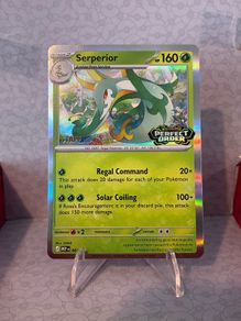 pokemon card  serperior staff promo