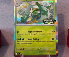 pokemon card  serperior staff promo