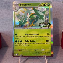 pokemon card  serperior staff promo