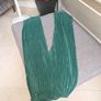 Zara green plisse palazzo pants uk10 Image 3
