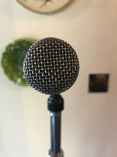 Vintage BST dynamic microphone