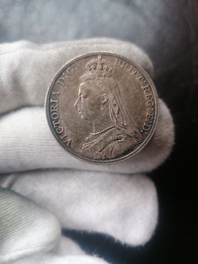 1891 Silver Crown Coin