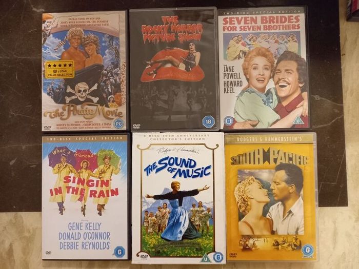 Musical Movies DVD Collection Vintage Hollywood