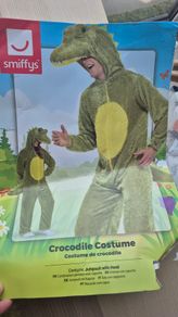 Size M Unisex Crocodile Fancy Dress Costumes