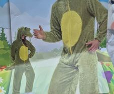 Size M Unisex Crocodile Fancy Dress Costumes