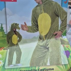 Size M Unisex Crocodile Fancy Dress Costumes