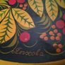 Russian plate, Folk art, Khokhloma Image 6