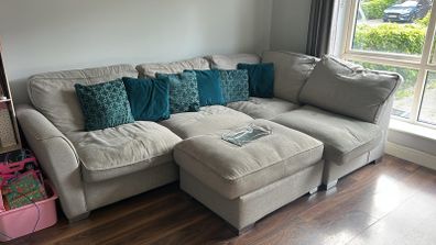 Grey Corner Sofa