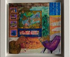 Original Painting Interior Design Art Irish Art Interiors style painting