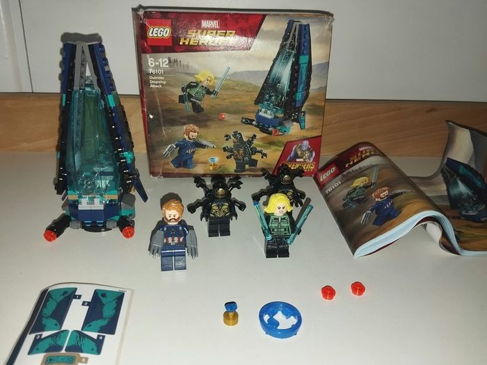 EGO Marvel Super Heroes  Outrider Dropship Attack (76101)