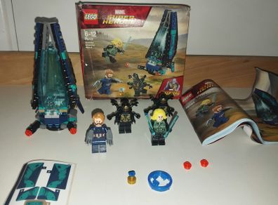 EGO Marvel Super Heroes  Outrider Dropship Attack (76101)