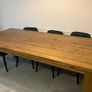 Fabulous solid oak dining table - 8 seater Image 2