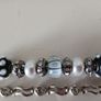 2 Silvertone Bracelets Image 3