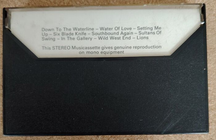 Vintage Dire Straits Cassettes x 5