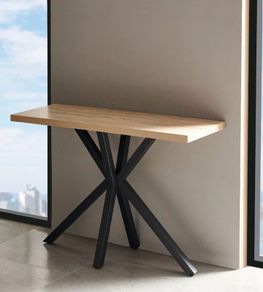 Krista Console Table Light Oak Brand New Unopened