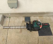 Parkside Petrol hedge trimmer