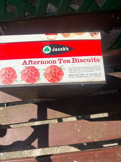 Jacobs Afternoon tea biscuit tin