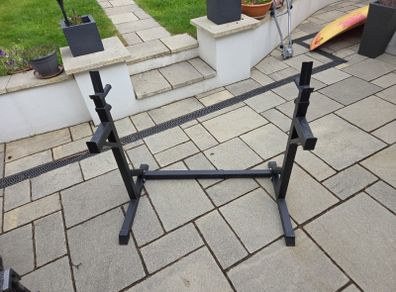 Mc Sport Hit fitness adjustable squat rack standard
