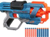 Elite 2.0 Commander RD-6 Blaster, 12 Official Nerf Darts, 6-Dart Rotating Drum, Tactical Rails, Barrel and Stock Attachment Points 6.7 x 36.2 x 24.1 cm