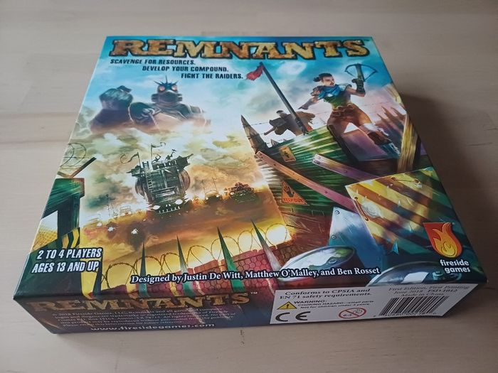 Remnants Science Fiction Board Game NEW SEALED