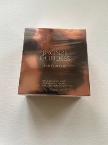Estee Lauder bronze goddess shimmering oil spray for hair and body