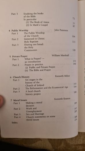 Church Of Ireland. A Parish Aduld Education Handbook. By Patrick Semple. 1987. Paperback In Fair Condition. See Photos For Same.33.