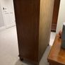 Five Drawer Dark gloss tallboy unit Image 2